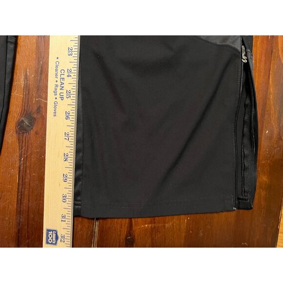 Under Armour women's black pull on pants size Small, elastic waist, zip ankle - Picture 8 of 9
